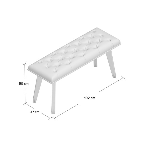 Union Rustic Acres Green Upholstered Bedroom Bench & Reviews Wayfair